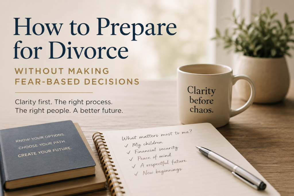 Checklist of things to prepare