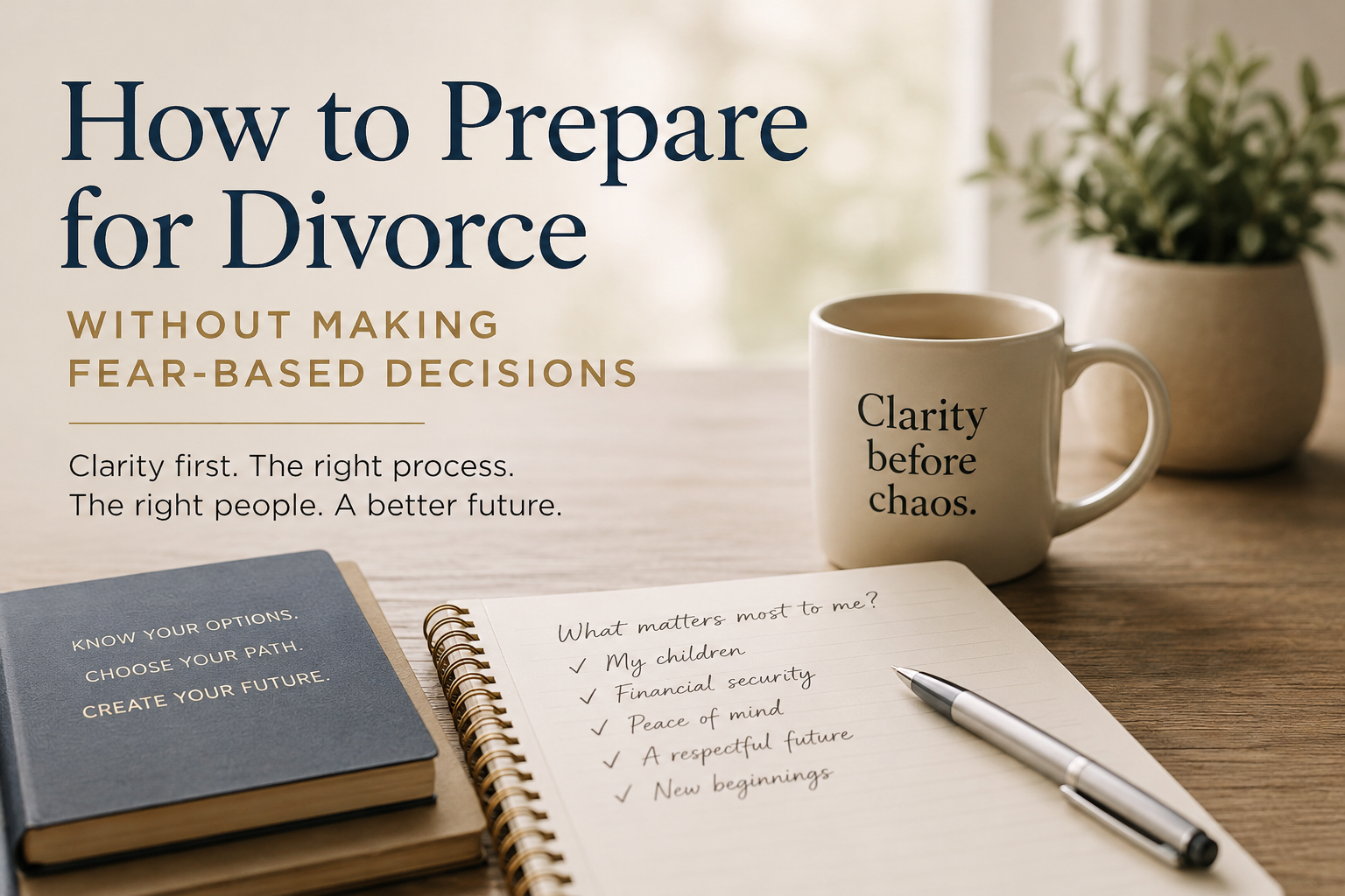 Checklist of things to prepare