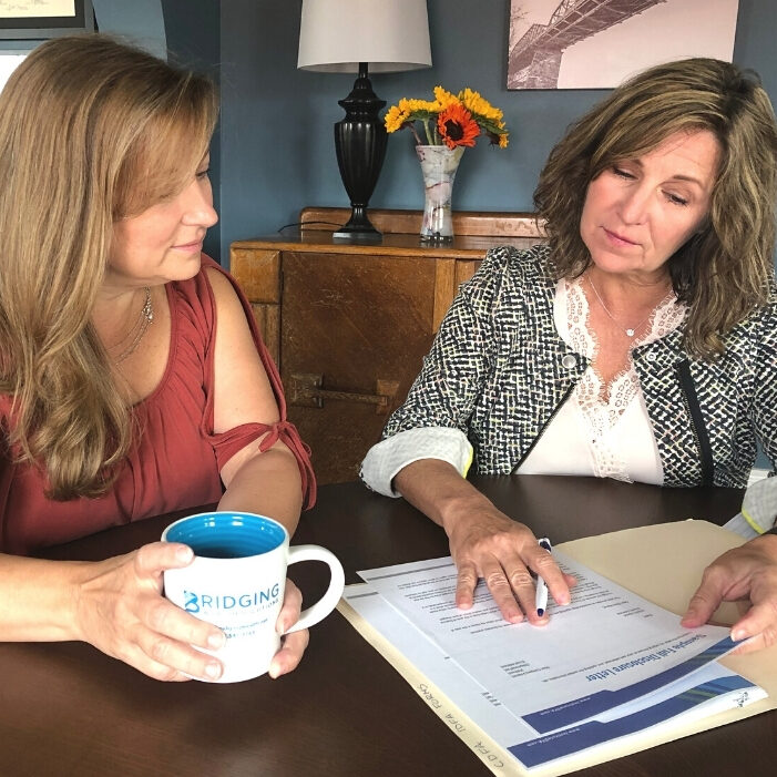 Discussing divorce process options